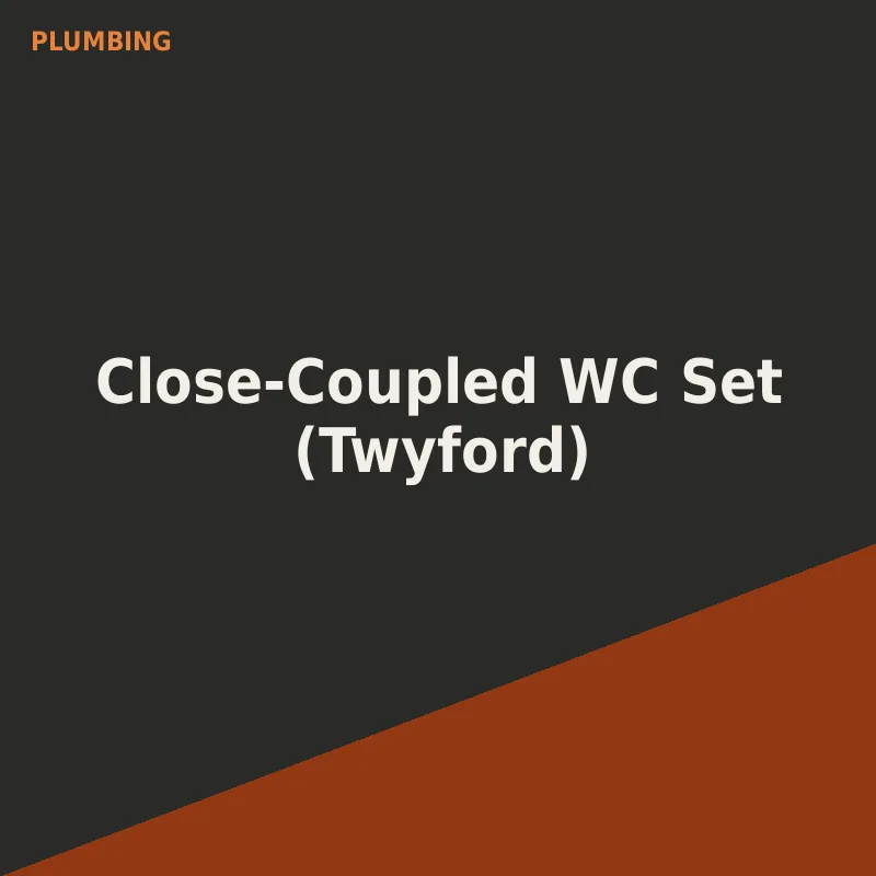 Close-Coupled WC Set (Twyford)