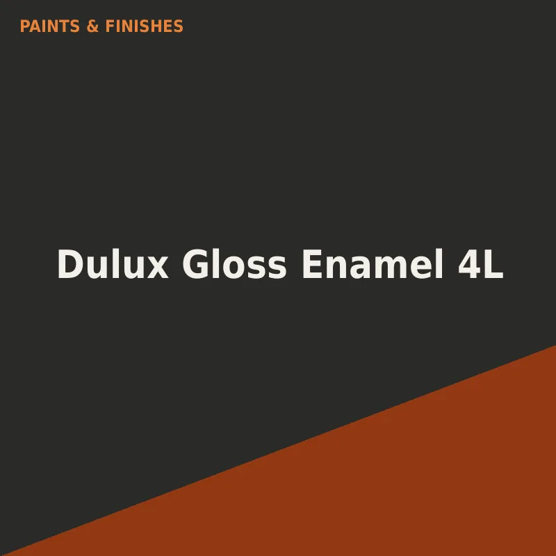 Dulux Gloss Enamel 4L