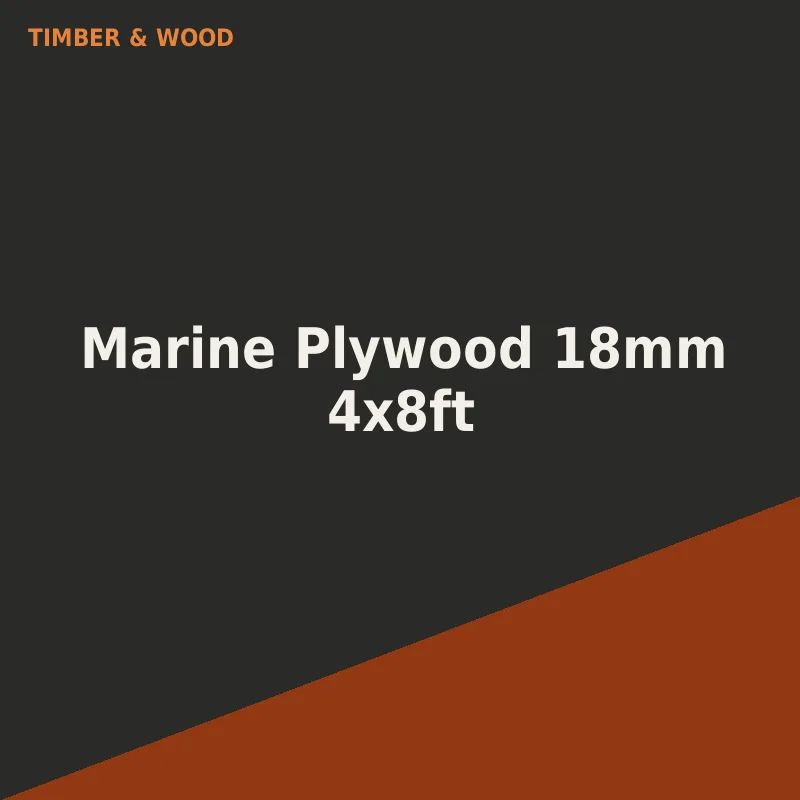Marine Plywood 18mm 4x8ft